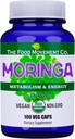 Potravinové hnutie CO. Moringa - Certified Organic Superfood, celotelové wellness, Natural Energy Support, podporuje zdravý metabolizmus - 100 Vegan Kapsule