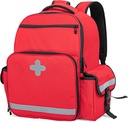 CURMIO núdzové lekárske batoh prázdny, prvý respondent EMT taška pre EMS, Camping, Turistika, Domáce zdravie, Poľné výlety, Červená (iba Bag, Patentovaný dizajn)