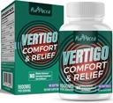 Lipozomálne Vertigo Supplement 1600MG, Advanced Absorbtion Formula, Natural Inner Ear Balance Supplement with Ginger & Ginkgo Biloba Extract, 60 Softgels, 30-dňová dodávka