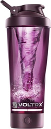 VOLTRX Premium Electric Protein Shaker Fľaša, vyrobené s Tritan - BPA Free - 24 oz Vortex Prenosný Mixer Cup/USB C Dobíjateľný Shaker Cup pre proteíny Shake