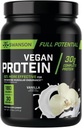 Swanson Full Potential Vegan Protein - Vanilla Flavor, celý Vegan Protein Powder for Muscle Building and Recovery - 30 g
