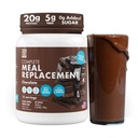 Áno, môžeš! Náhradné jedlo Shake - 20G proteín, 5G vláknina, 21 vitamíny a minerály, 0G pridaný cukor - prášok na výmenu jedla Proteín - Kompletné All-in-One Nutrition - 15 porcií (Čokolát)