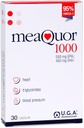Meaquor 1000 Omega 3 Fish Oil Supplement IFOS Certified - Omega3 s 1000mg EPA a DHA per Capsule - No Afteste, Non-GMO (30 Softgels)