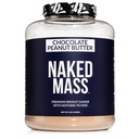 Naked čokoláda Arašidové maslo hmotnosť - 1,280 kalórií, 50G proteín, nič umelé. All Natural Weight Gainer Protein Powder - 8Lb Bulk, GMO Free, Gluten Free & Soy Free