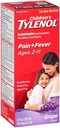 TYLENOL Detská perorálna suspenzia Hroznová škvrna Flavor 4 oz (balenie 4)