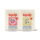 Equip Foods Prime Protein prášok Strawberry & Prime Protein prášok Vanilla