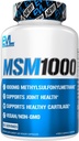 Elution Nutrition MSM1000-1000 MG Methylsulfonylmethane Supplement - Joint Health Support - Cartilage Supplement - Vegan + Non-GMO MSM Capsules - 60 Servings