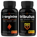 NutraChamps L-arginín Kapsuly a Tribulus Kapsuly 2 Balenie Bundle