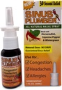 Sinus Plumber Pepper Nasal Spray, Alergia a Sinus Relief, Kongescia, bolesti hlavy, 1 fl oz
