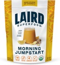 Laird Superfood Morning Jumpstart Powder Drink Supplement, Lemon, Lucuma, Ginger and Cayenne Cleanse, Organic, 2.7 Oz Bag, balenie po 1