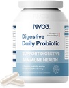 NYO3 Digestive Probiotiká 57 Bilion CFU 7 Kmene, 60 Kapsule, úľava od krvi, podporuje zažívacie a imunitné zdravie