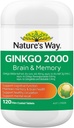 Cesta prírody Ginkgo Biloba 2000MG 100+20 Tablety