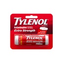 Tylenol Extra sila 500 mg Acetaminofén kaplety, bolesť Reliyver & Horúčka Redukcia, Acetaminofén pre menšie bolesti artritídy, bolesť hlavy, bolesti chrbta a zubov, cestovná veľkosť, 10 ot