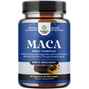Silné Black Maca Root Kapsule od Muži - Bylinné wellness Supplement s sibírskym ženšen Ashwagandha a Black Maca Root - Muži Wellness Supplement to Support General Health (30 Servings)