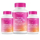 Pink Stork Total Prenatal, Probiotic & Metylfolate 
