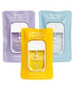 Touchland Power Mist Hydrating Hand Sanitizer Spray, BLOSSOM Trio Set (Lavender, Vanilla, Rainwater), 1 FL. OZ. Cestovné veľkosti (Set of 3)