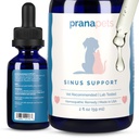 PranaPets Sinus Support Liquid Supplement for Pets 