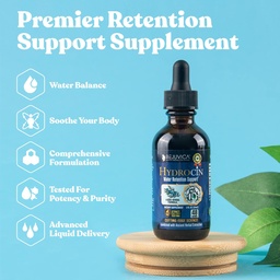Rejuvica Health Hydrocin - Advanced Diurique Water Retention Suplement - Liquid Dodávka pre lepšiu absorpciu - Púpava, Uva Ursi, Juniper Berry, Zeler Seed, Zelený čaj a ďalšie!
