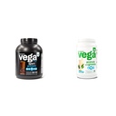 Vega Sport Premium Vegan Protein Powder Chocolate (45 servings) 30g Plant Based Protein & Protein and Greens Protein Powder, Vanilla - 20g Plant Based Protein Plus Veggies