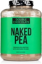 Naked Pea - Double Chocolate Protein from US & Canadian Farms, Organic Cocoa, Organic Coconut Sugar - No GMO, No Soy, and Gluten Free, Aid Growth and Recovery - 53 Servings