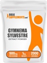 BulkSupplements.com Gymnema Extract Powder - z Gymnema Leaf, Gymnema Sylvestre Extract - Gymnema Powder, Herbal, Gluten Free - 500mg per Serving, 1kg (2,2 lbs) (Pack of 1)