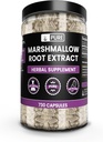 PURE ORIGINÁL SUROVINY Marshmallow Root (730 kapsuly) Žiadne horčík alebo ryžové výplne, vždy čisté, Lab Overené