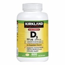 Kirkland Maximálna sila Vitamín D3 600 Softgels (Pack of 2)