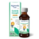 Hyland's Kids Cold and Cough, Daytime Grape Plavor Cough Sirup Medicine for Kids Ages 2 and up, Decongestant, Sore Throat Relief, Prirodzená liečba pre bežné studené príznaky, 4 Fl Oz