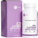 Lutein 20mg s Zeaxantin 4mg a čučoriedkový extrakt 100mg, vitamín, podporuje videnie a makulárne zdravie, LUTEMAX 2020, Non GMO, Vegan, Gluten Free - 60 Servings