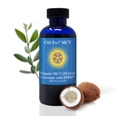 MCT olej z kokosových orechov s C60 ESS60, Imunitná podpora, Spánková pomoc bohatá na antioxidanty, Flexibilita a spoločná podpora doplnok, podporuje MCT Wellness pre Energy Boost, 8 oz