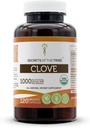 Tajomstvá 120 kapsúl Tribe Clove, 1000 mg, USDA Organic Clove (Syzygium Aromaticum) Sušený kvet Buds (120 kapsúl)