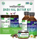 Wellements Organic Baby Feel Better Kit for 4 Months+ 