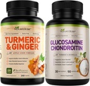 Základné kurkuma a zázvor 240 ct + glukozamín Chondroitín 90 ot