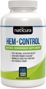 Hem-Control - Rýchle efektívne hemoroidy liečba doplnok - Výkonná formula pre podporu úľavu príznakov, Zmlátenie hemoroidov, Jednoduché nepohodlie - 180 Vegan kapsule - Made in USA