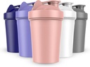 JEELA ŠPORTY 5 BALENIE Bielkoviny Shaker Fľaše na proteínové zmesi -20 OZ- Umývačka riadu Trezory na proteíny Shakes - Shaker Cup pre Blender Protein Shaker Fľaša na pretrepanie Bielkoviny Shake Blender