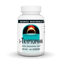 Zdroj Naturals L-Tryptophan, pre Mood, Relaxation, and Sleep*, 500mg - 60 Kapsule