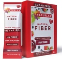 Ovocie bez cukru Punch Ochutené Psyllium Husk, 24 Fiber Pakety
