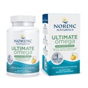 Nordic Naturals Plant Based Ultimate Omega, Lemon Flavor - 60 Vegetariánske mäkké gély - 1210 mg Omega-3 - Vegan EPA a DHA - Supplement Made from Algae - Brain & Heart Support - Non-GMO - 30 Servings