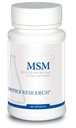 Biotics Research MSM Potent Sulfur Supplement, Collagen Production, zdravé vlasy, koža a nechty, svalová a kĺbová komfort. 60 kapsúl