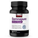 FORCE FACTOR Somnapur Klinická sila Spánková pomôcka pre dospelých, Difenhydramín HCl, Non-Forming, Nočná podpora spánku, 30 Caplets