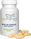 Longview Farmy® Emu Oil Gélové kapsule 100% Pure Emu Oil pre zdravie pokožky, mobilitu a wellness 