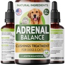 Аdrеnąl Balance pre psy a mačky - Cushings liečba pre domáce zvieratá, Аdrеnаl Support w/Ashwagandha, Licorice Root, Rhodiola Rosea 