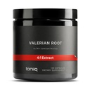 Valerián Root Kapsule - Ultra vysoká potencie 4:1 extrakt - vysoko koncentrované - Tretej-Party Lab testované - 120 Kapsule
