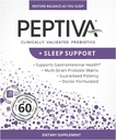 Peptiva 26 miliárd CFU Probiotiká a podpora spánku - klinicky overené multi-kmeňové probiotiká - Lactobacillus a Bifidobacterium, Melatonin - 60 počet
