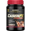 ALLMAX Casein-FX Protein, Chocolate - 2 lb - 25 Grams of Slow-Release Protein per Scoop - Low Carb & Zero Added Sugar - Approx. 27 Servings