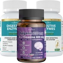 Apigenin s L-Theanine + tráviace enzýmy Wellness Bundle 