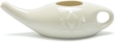 Keramika Neti Pot pre Nosal Sinus Čistenie Pranie Úľava na zavlažovanie - Mikrovlnná rúra a umývačka riadu Trezor - Petite