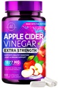 Jablkový Cider Ocogar Kapsule 1877mg - Extra sila ACV Tabletky s vitamínom D3 a zinkom - Apple Ocot Pills Supplement for Digestion, Energy & Immune Support, Non-GMO, Bottled in USA - 60 Kapsule