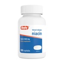 Rugby Timed-Release Niacin 1000mg Dietary Supplement for Adults for Energy, Circulation and Metabolizmus Support, 100 Captabs (Pack of 1)