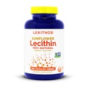 100% All-Natural Slnečnica Lecithin Kapsule,1600mg Lecithin Supplement pre Muži a ženy, 120 Gróf Softgel Kapsule. Skvelé pre podporu laktácie! Stlačené za studena, Vegan a NeGMO